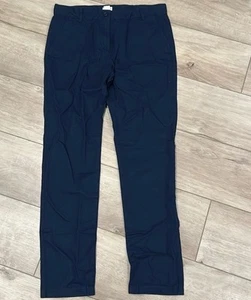 NWT J.Crew Crewcuts Girls Cotton Chino Pants Blue Youth Size 16 - Picture 1 of 6