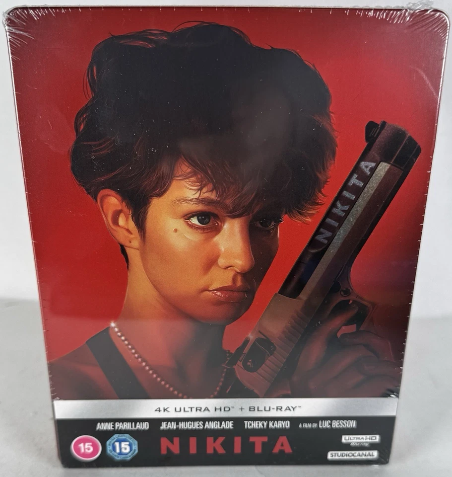 Nikita - Limited Edition Steelbook - New & Sealed 4K UHD + Blu Ray - Image 1 of 2