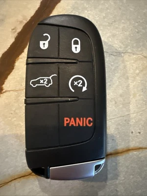 OEM 2014-2023 DODGE DURANGO 5 BOTONES ARRANQUE REMOTO LLAVERO INTELIGENTE 68150061 Foto 1 de 2