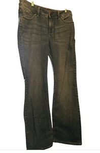 Lee Platinum Label Womens Midrise Barely Bootcut Blue Denim Jeans Size 14M - Picture 1 of 2