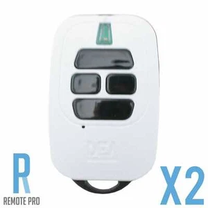 2 x DEA Ziggy GT4 Genuine/Original Remote Control - Picture 1 of 5