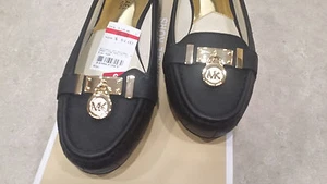 Nuevo Michael Kors Hamilton Moc Informal Planos DORADO LOGOTIPO Y ACENTO - Imagen 1 de 47