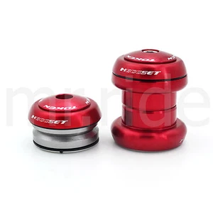 Head set TOKEN "Heggset" TK 060 for 1 1/8" integrated + threadless Red - Picture 1 of 9