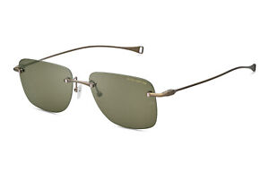 NEW Dita DLS119-A-02 LANCIER LSA-119 Black Sand Air Green Sunglasses