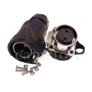 XHE28 2Pin Industrial Cable Connector,Waterproof 2pin Connector IP67 Plug Socket - Picture 1 of 9