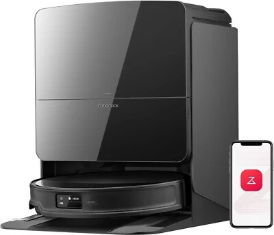 Roborock Saros 10R Saugroboter mit Dual Anti-Tangle System und Dock schwarz - Bild 1 von 2