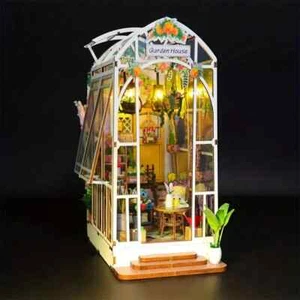 From Page to Paradise - Whimsical Garden House/Out Building- DIY Book Nook Kit - Picture 1 of 5