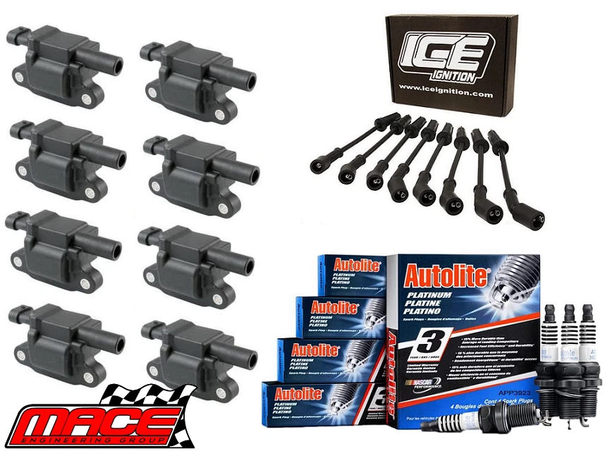 MACE IGNITION SERVICE KIT FOR HOLDEN CALAIS VZ VE L76 L98 6.0L V8 - Image 1 of 1
