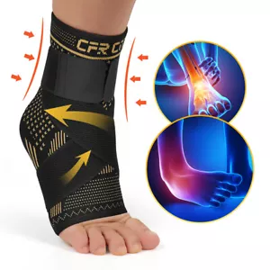 Ankle Support Brace Compression Sleeve Foot Pain Relief Plantar Fasciitis Socks - Picture 1 of 13