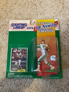 NFL JETS KENNER ALINEACIÓN INICIAL JOE NAMATH 1994 CLUB DE COLECCIONISTAS RARO BXM - Imagen 1 de 1