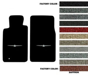 New! 2002 - 2005 Ford Thunderbird CARPET Floor Mats Embroidered Bird Logo Colors - Bild 1 von 10