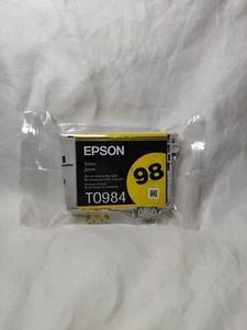 NEW Geniune Epson 98 Yellow Ink Cartridge SEALED - Picture 1 of 1