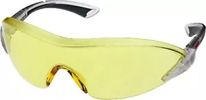 3M Eye Protection SAFETY GLASSES Spectacles 2842 PC AS/AF Amber Lens Frameless  - Picture 1 of 2