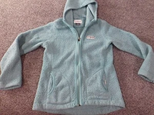 Magellan Girls Sweater Large Blue Full Zip quilted hoodie - Picture 1 of 11