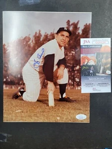 Yogi Berra JSA Certified autographed 8x10 photo MLB New York Yankees - Picture 1 of 3