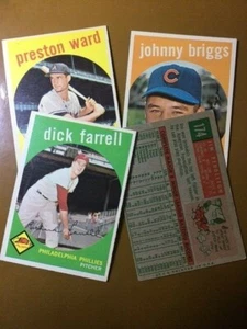 1959 Topps Baseball Singles - Nos 1-299 - Pick Your Card - Complete Your Set - - Bild 1 von 487