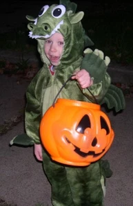 QUALITY LIKE NEU 3T-4T PLUSH DINOSAUR Halloween Costume Suit, CHILDREN'S PLACE - Picture 1 of 8