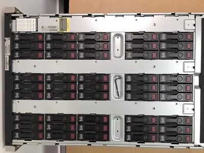 HP SL4540 G8 3x Nodes 6x E5-2470V2 3x 192GB 6x 500GB 45x 2TB SAS Rails 93TB - Image 1 of 4