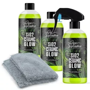 Recubrimiento cerámico para automóvil Si02 protección aerosol sellador vehículo 1,5 L definición pura - Imagen 1 de 7