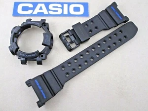 Genuine Casio G-Shock Frogman GWF-D1000B GWFD1000B black band & bezel set - Picture 1 of 11