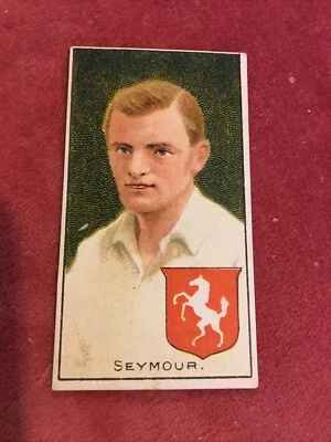 COHEN WEENEN OWNERS, JOCKEYS, FOOTBALLERS, CRICKETERS cigarette card - SEYMOUR - Image 1 of 2