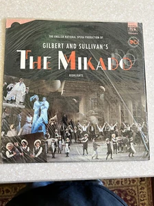 The MIKADO Gilbert & Sullivan's ENGLISH NATIONAL OPERA UK Vinyl LP Lp Record - Picture 1 of 13