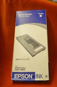 Genuine Original Epson T5498 Matte Black Stylus Pro 10600 10600CF Date 2006 - Picture 1 of 1