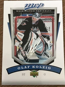 2006-07 Upper Deck MVP Capitals Hockey Card #293 Olaf Kolzig - Picture 1 of 2