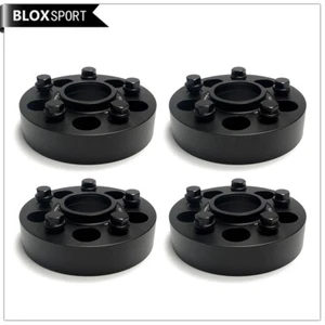 4x30mm 5x112 Black Wheel Spacers for Audi Q5 Q7 A5 S5 RS5 A7 S7 RS7 Macan QX30 - Picture 1 of 10