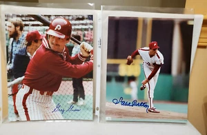 1993 philadelphia phillies signed autographed steve carlton & greg gross picture - Picture 1 of 4