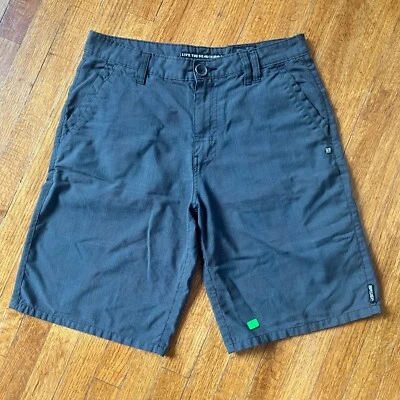 Rip Curl Board Shorts Men 30 Gray Plaid  Hybrid Chinos Surf Beach Outdoors - Image 1 of 4