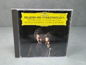 Brahms The 3 Violin Sonatas CD with Pinchas Zukerman and Daniel Barenboim - Picture 1 of 2