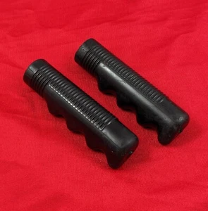 VTG Hunt Wilde Finger Grips Black 1960s for 23mm Mount - Picture 1 of 6