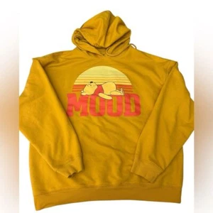 Disney Winnie Puuh Stimmung Hoodie Senfgelb Damen Large - Bild 1 von 10