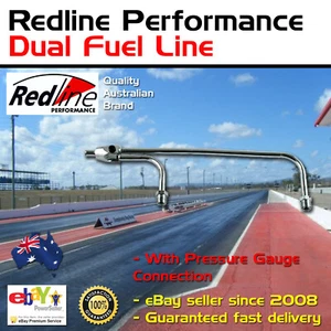 Nueva línea de combustible dual Redline con conexión de manómetro - Imagen 1 de 1