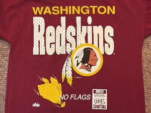 Maglia da calcio vintage 1993 Washington Redskins NFL Majestic Borgogna maglia USA taglia L - Foto 1 di 10