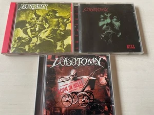Lobotomy CD Konvolut 1995, 1997, 1998 Against The Gods, Born In Hell,Kill - Bild 1 von 2