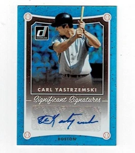 Béisbol Dornuss 2017 Carl Yastrzemski firmas significativas #SIG-CY - Imagen 1 de 2