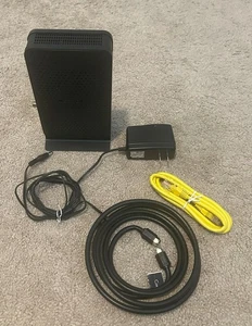Netgear N600 C3700 V2 WiFi Docsis 3.0 Kabel Modem Router - Zdjęcie 1 z 3