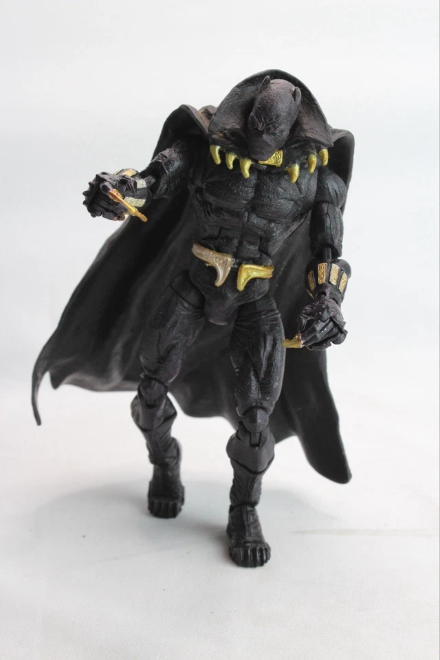 ToyBiz Marvel Legends Black Panther 6" Figura Centinela BAF Wave 2005 Foto 1 de 4