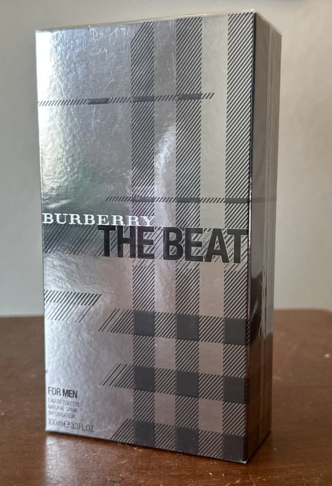 Burberry The Beat para hombre 3,3 oz 100 ml eau de toilette spray vintage NUEVO SELLADO Foto 1 de 4