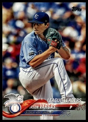 2018 Topps Jason Vargas #327 - Image 1 of 2