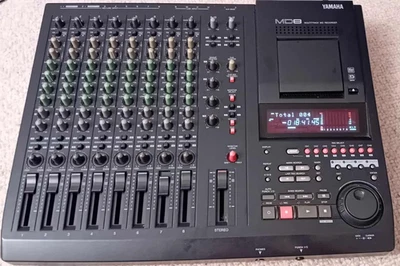 Yamaha MD8 8-track Multitrack Mini Disc MD Recorder Black - Image 1 of 4