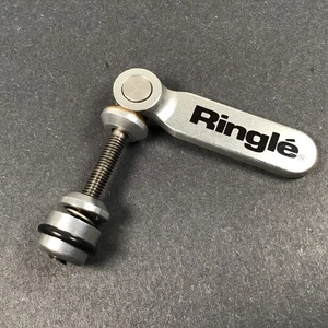 Carpeta de tija de sillín Ringle Twister QR (corte) perno de titanio plateado vintage MTB - Imagen 1 de 9