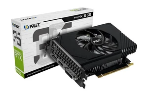 Palit RTX 3050 StormX 6GB GDDR6 Grafikkarte GF3050 Nvidia RayTracing Neu - Bild 1 von 8