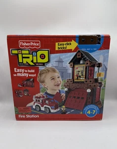 Estación de Bomberos Fisher Price Trio P6833 con Motor NUEVO SELLADO - Imagen 1 de 7