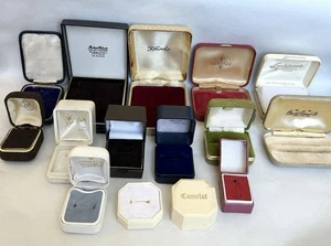 Joblot 14 x antique vintage jewellery boxes Display - Picture 1 of 7