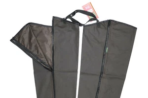 Waxed Cotton Zipped Chaps High Quality Hunter Outdoor - Picture 1 of 18