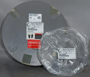 NEW Applied Materials/AMAT PN: 0200-00079 Cover, Focus, Qtz, 6", W W/F - Picture 1 of 4