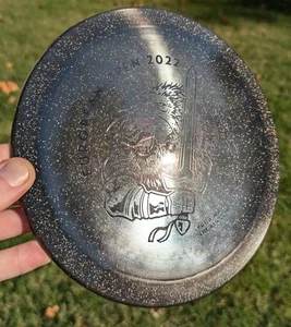 New Discmania Metal Flake C-Line FD3 European Open 2022 174g Rare Black On Black - Picture 1 of 6